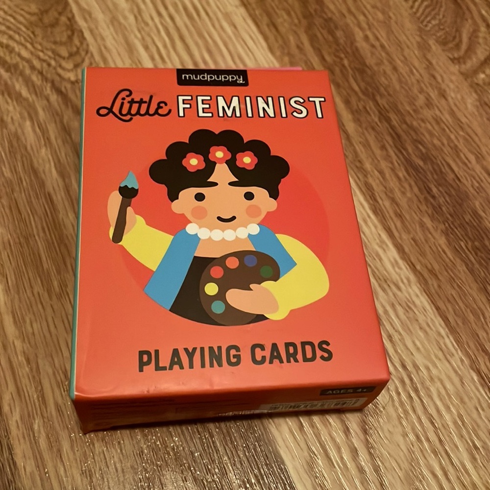 NEW Mudpuppy Little Feminist Playing Cards
